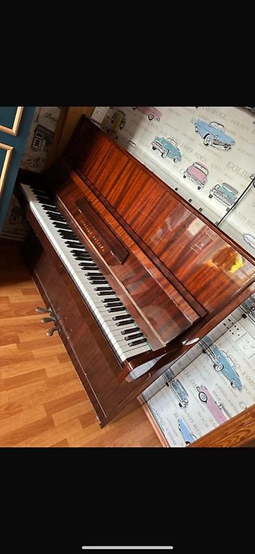 Музыкальные инструменты: Upright Piano – “Красный Октябрь” markalı - Növ: Akustik upright — 1