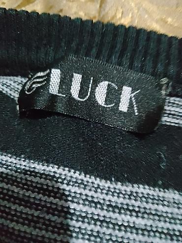 markirane kosulje muske: Muški džemper LUCK, prugasti - Brend: LUCK (etiketa na ovratniku) - — 2