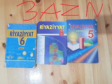 kitab almaq: Riyaziyyat dərslikləri dəsti - Siniflər: 5, 6 və 8 - Nəşr: Azərbaycan — 1