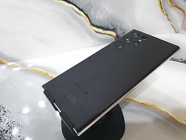 Уюлдук телефондор жана аксессуарлар: Samsung Galaxy S22 Ultra, Колдонулган, 128 ГБ, түсү - Боз, 1 SIM, 2 SIM, eSIM — 5