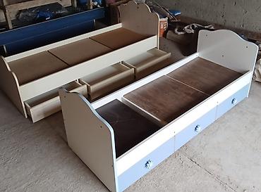 Uşaq/yekun çarpayı korpusu – altı çekmecəli, sandıqlı dizayn - Model lalafo.az -da Uşaq/yekun çarpayı korpusu – altı çekmecəli, sandıqlı dizayn - Model