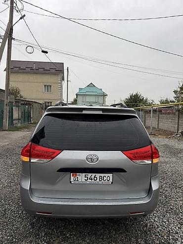 Toyota: Toyota Sienna: 2011 г., 3.5 л, Автомат, Газ, Минивэн — 9