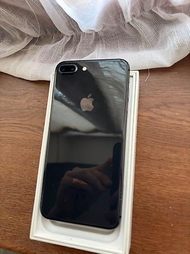 IPhone 8 Plus, Jet Black, Barmaq izi