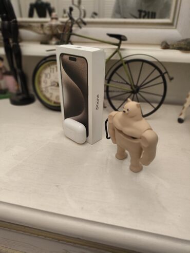 айфон 16 про макс цена в бишкеке: IPhone 15 Pro Max, Колдонулган, 256 ГБ, Natural Titanium, Кулакчындар, Заряддоочу түзүлүш, Коргоочу айнек, 95 %