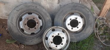 Колеса в сборе: Колеса в сборе 235 / 75 / R 17.5, Лето, Б/у, Запаска, Грузовики/Автобусы, Железные, отверстий - 6