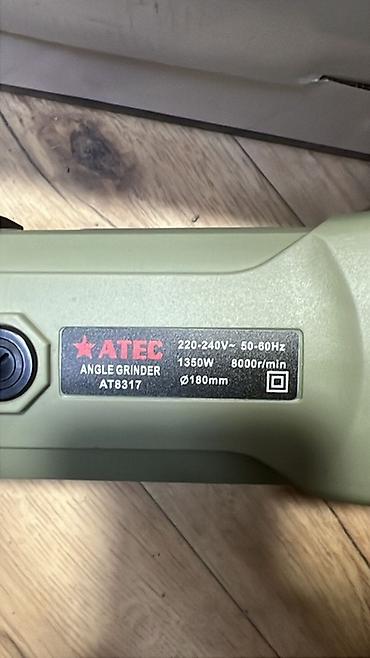 atec: Новый, От электросети, Atec, 180 мм, Другая мощность, 8000 об/мин — 2