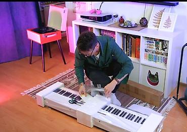 Digər auditexnika: Elektro Pianino. 88 klaviş tam oktava Pianino səslidir. Əlavə 128 cür — 18
