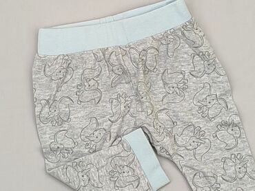 spodnie dresowe szare: Sweatpants, 3-6 months, condition - Very good