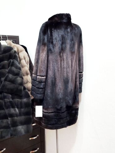 Шубы: Шуба, Норка, По колено, Италия, L — 12