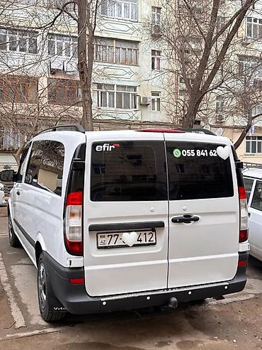 w212 mercedes: RAYONLARA SİFARİS Mercedes-Benz Vito miniven - Kuzov: ağ rəng, 5 — 4