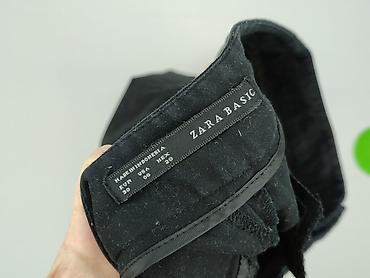 zara basic kurtka puchowa: Zara, Spodnie materiałowe damskie, rozmiar S — 4
