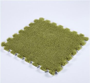 Süni güllər: Yumuşaq xalça mozaika döşəmə plitələri - Material: tüklü, yumşaq üst — 8