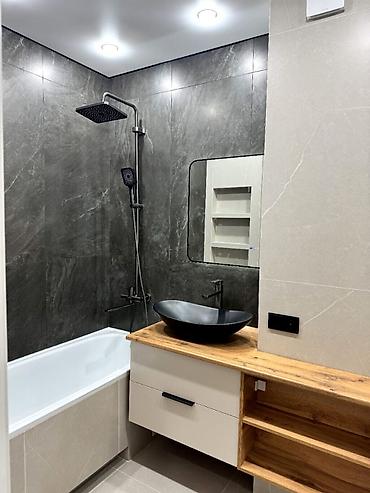 45: 2 комнаты, 63 м², Асанбай мкр Элитка, 13 этаж, Дизайнерский ремонт — 4