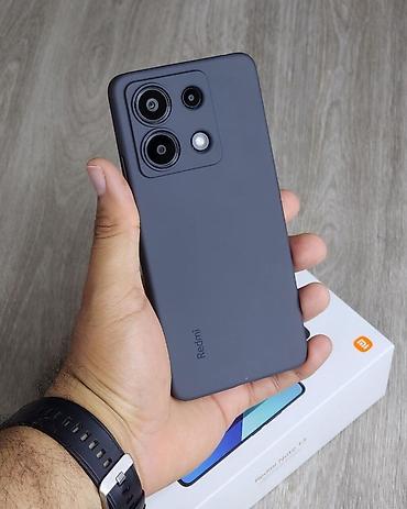 Мобильные телефоны: Redmi, Redmi Note 13, Б/у, 256 ГБ, цвет - Черный, 2 SIM — 1