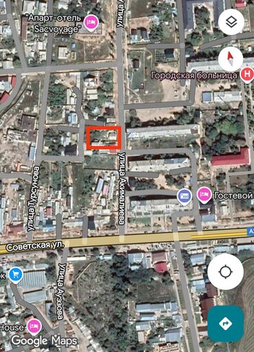 земельный дом город ош: Дом, 50 м², 4 комнаты, Собственник