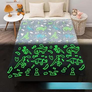 Ćebad i pokrivači: ZVONCICA UNICORN I MAGICNO DRVO SVETLECE CEBE 200X220 CM | Cene nisu — 7