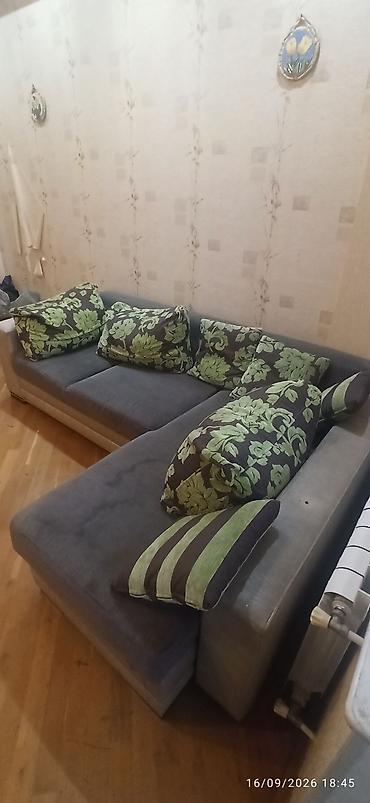 Künc divan dəsti - L şəklində künc divan, 2 hissədən ibarət modul