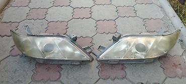 королла 120 салон: Комплект передних фар Toyota 2008 г., Б/у — 1