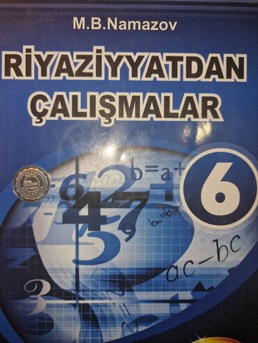 riyaziyyat kitablar: Riyaziyyatdan Çalışmalar 6-cı sinif Namazov