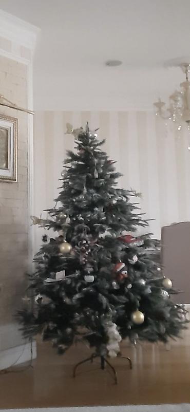 agac satilir: 🎄 Süni Yeni İl yolkası satılır! 🎄 Hündürlüyü təxminən 170 sm-dir — 3