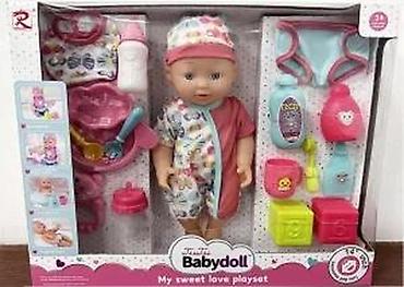 Sve za decu: Bebi lutka set – Juju Babydoll “My sweet love playset”, 14 inča (oko — 4