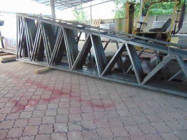 Digər tikinti xidmətləri: Demir profelden fermalarin sifarisle yigilmasi — 2