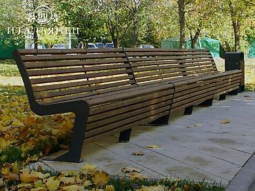 банкетка со спинкой: Скамейка Со спинкой, Без крыши — 2