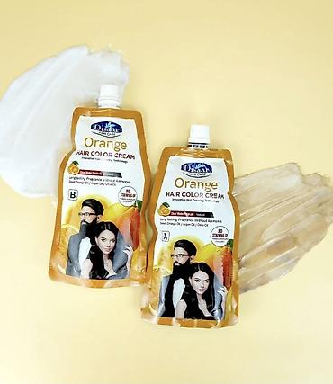 bas: Məhsul: Disaar Hair Care – Orange Hair Color Cream (Natural Black) — 1