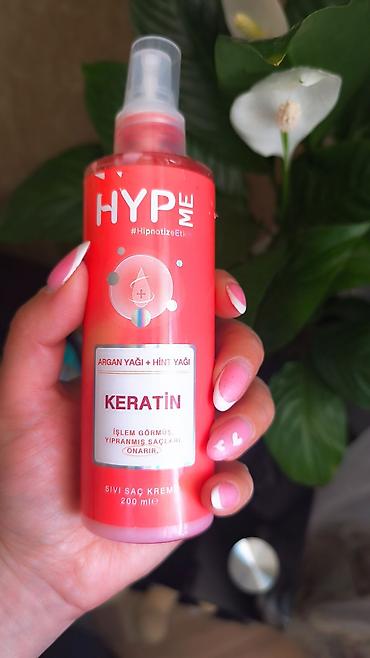 Gözəllik və sağlamlıq: HYPE ME Keratin – maye saç kremi, 200 ml m.i.Turkiyye - Tərkibi: Arqan — 1