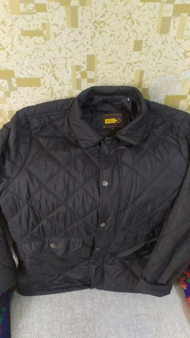 стильная куртка на весну: Куртка 7XL (EU 54), цвет - Черный