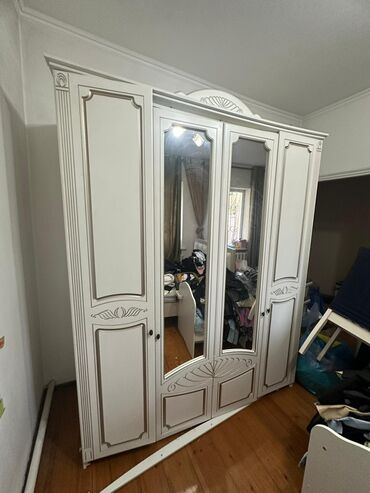 купить туалетный столик с зеркалом: Шкаф для одежды, Прямой, ЛДСП