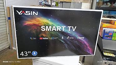 YASIN SMART TV 43" - Диагональ: 43" - Платформа Smart TV: доступ к