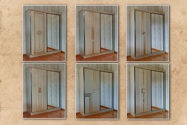 Rahat Mebel: Гардеробный шкаф, Новый, 2 двери, Купе, Прямой шкаф, Азербайджан