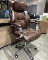 игровое кресло баку: Yeni, Təkərli, Qolları tənzimlənir, Dəri