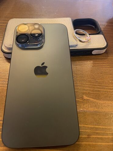 Apple iPhone: IPhone 15 Pro Max, Новый, 512 ГБ, Черный, Зарядное устройство, Защитное стекло, Чехол, 100 %