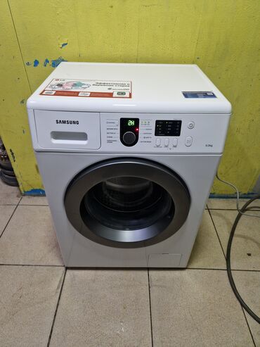 Paltaryuyan maşınlar: Paltaryuyan maşın Samsung, 6 kq, İşlənmiş, Avtomat, Qurutma var, Kredit yoxdur, Ödənişli çatdırılma
