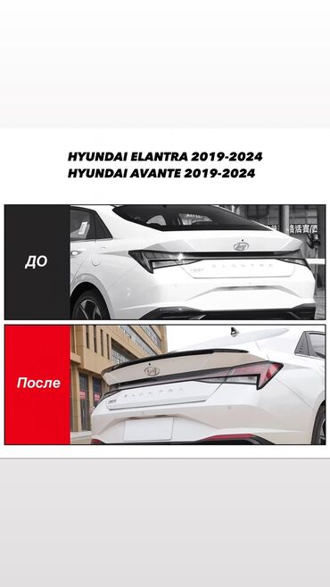 я ищу лада приора: 📦 Спойлер на Hyundai Elantra/avante CN7 (2020–2023) 🔹 Чёрный