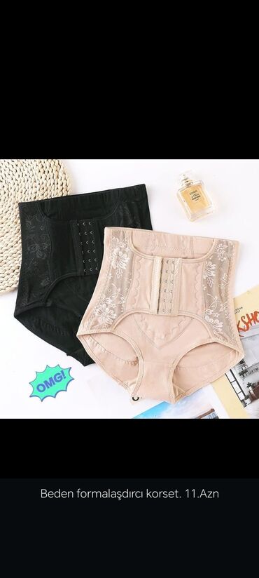 Büstqalterlər: - Bədən formalaşdırıcı şort-korset: yüksək belli, qarın və bel — 3