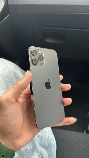 iphone kreditle: IPhone 12 Pro, 256 GB, Gümüşü, Barmaq izi, Face ID