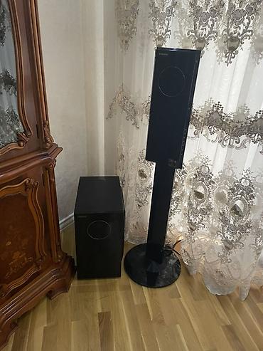 samsung kalonka: Samsung ev kinoteatrı üçün akustik sistem (subwoofer + arxa/ön sütun — 1