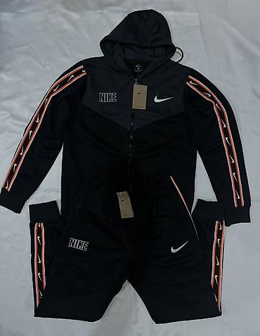 just do it: Мужской спортивный костюм, M, Nike, Новый, цвет - Черный, Самовывоз — 1