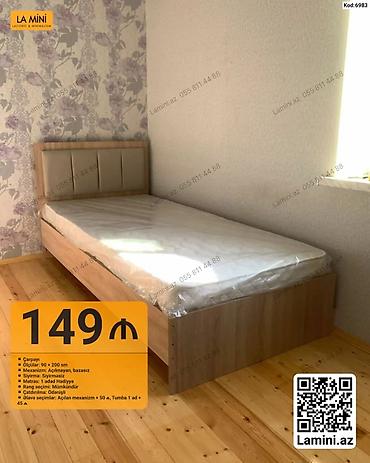La Mini tək nəfərlik çarpayı - Ölçü: 90 × 200 sm - Mexanizm lalafo.az -da La Mini tək nəfərlik çarpayı - Ölçü: 90 × 200 sm - Mexanizm