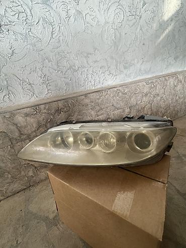 odyssey absolute: Комплект передних фар Mazda 2003 г., Б/у, Оригинал — 1