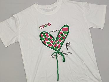 serce: Rosso, T-shirt damski, rozmiar L — 1