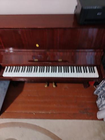 elektron pianolar: Akkustik vertikal piano –Kuban klassik qəhvəyi cilalı korpus, 88 — 4