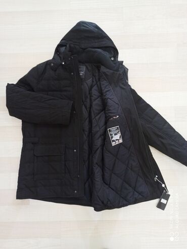 мужские зимние: Куртка 4XL (EU 48), цвет - Черный