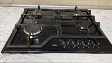 вытяжка для кухни 50 50: Plitə Electrolux, Qazlı, Quraşdırılan, 4 gözlü