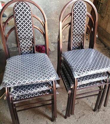 Sifarişlə restoran stulları: Metal, Azərbaycan, Pulsuz quraşdırılma, Zəmanətsiz, Kredit yoxdur — 15