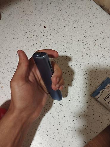 Şəxsi əşyalar: IQOS (elektron tütün qızdırıcı) cihazı - Rəng: göy/metallik - — 1