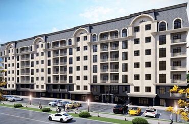 сдаю квартира район киркомстрой: 3 комнаты, 87 м², Элитка, 4 этаж, ПСО (под самоотделку)
